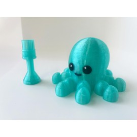Baby Teal Light Up Octopus Fidget