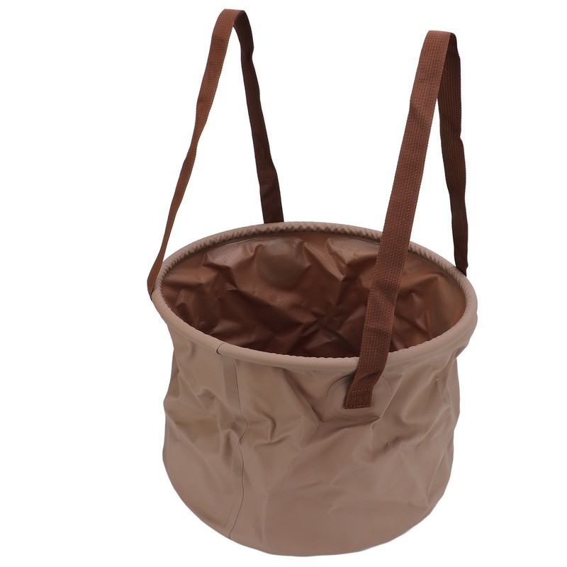 Collapsible Bucket Wear Resistant Space Saving Portable Folding Bucket for