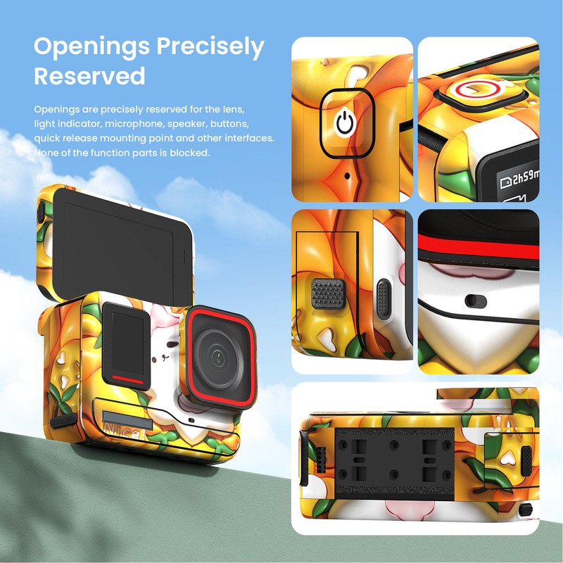 Camera Sticker for Insta360 Ace Pro Full Protection Soft Precise