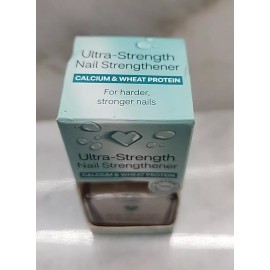 Ultra Beauty Ultra-Strength Nail Strengthener Treatment Calcium &wheat Protein