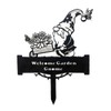 RemeeHi Fairy Welcome Garden Object, Plate, Object, Iron Plate, Interior,