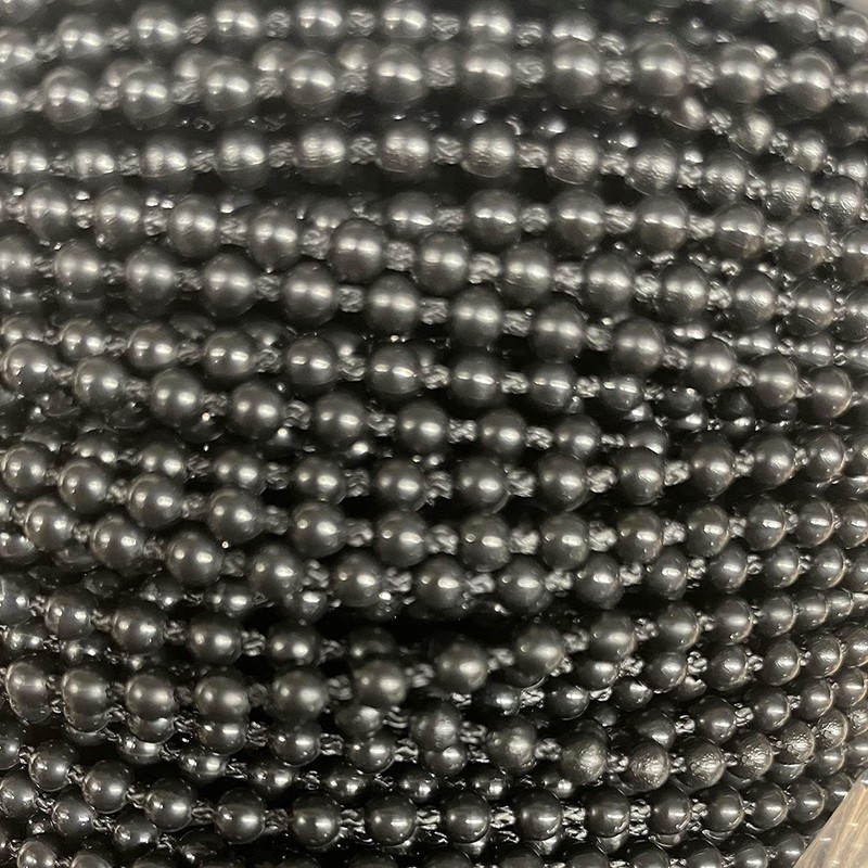 Plastic Ball Bead Chain Cord Roll - 1,000 Feet Spool