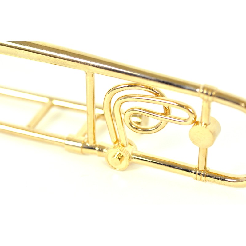 Sunrise Sound House Miniature Musical Instrument Trombone 1/4 Gold