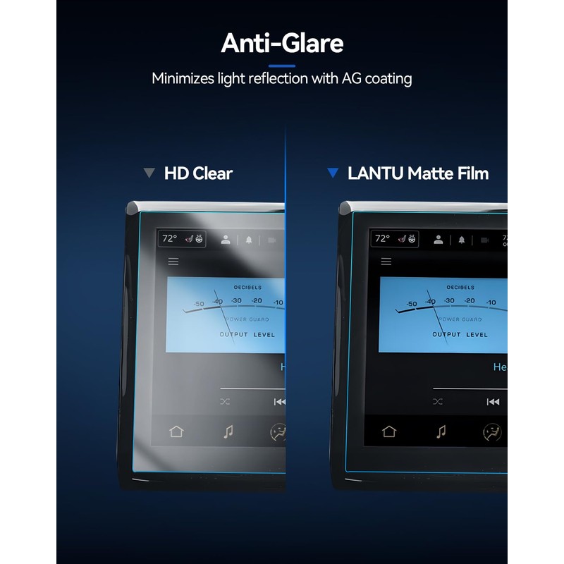 LANTU Range Rover Screen Protector for 2023 2024 2025 2026