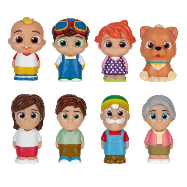 CoComelon 6 Figure Family and Friends - Includes JJ, YoYo,