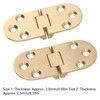 180 Degree Folding Hinges High Durability Round Folding Table Hinge