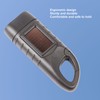 Hand Crank Solar Powered Rechargeable Flashlight Mini Solar Flashlight for