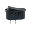 Oval Mini Rocker Switch 26 x 11 mm, 2 Pin