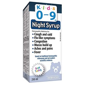 Kids 0-9 HOMEOCAN | Night Syrup 250 ml | Kids 0-9