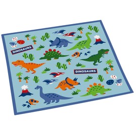 Skater KB4-A Children's Lunch Cloth Dinosaurus, 16.9 x 16.9 inches (43 x 43 cm), Made in Japan