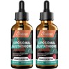 2000MG Liposomal Glutathione Liquid Drops, Ultra High Absorption, Natural Detoxification,