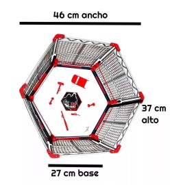Mexicana Pack Juguete Lucha Libre 4 Luchadores Accesorios Ring Jaula
