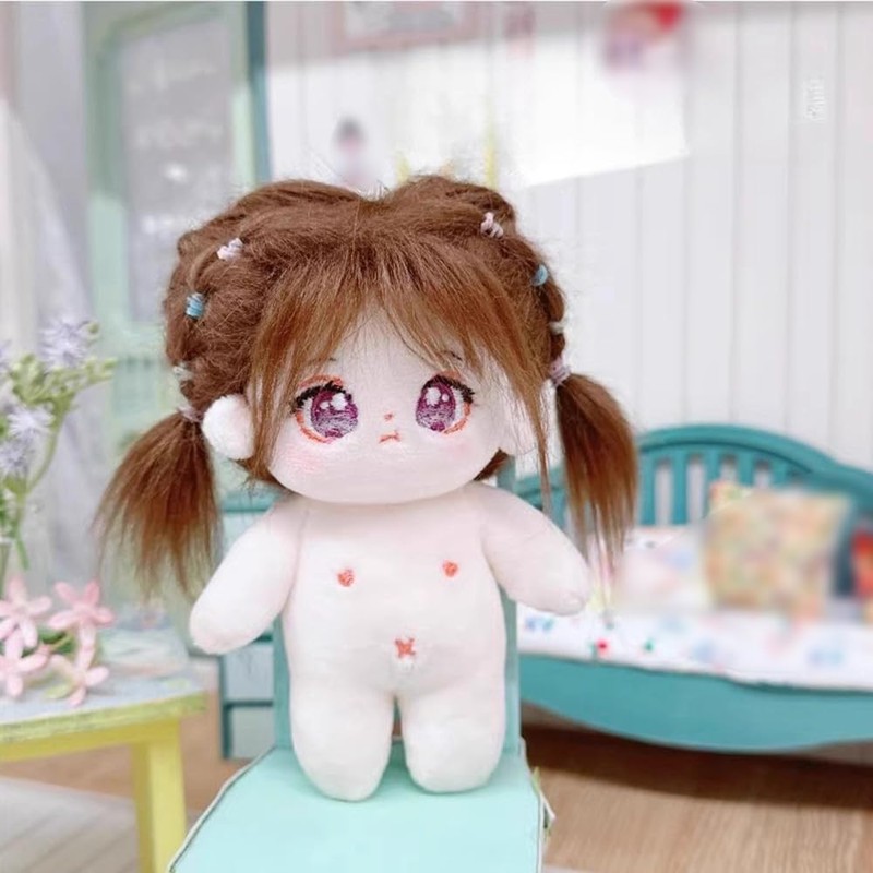 niannyyhouse 4 Inch Plush Doll Body, Humanoid Stuffed Toy with