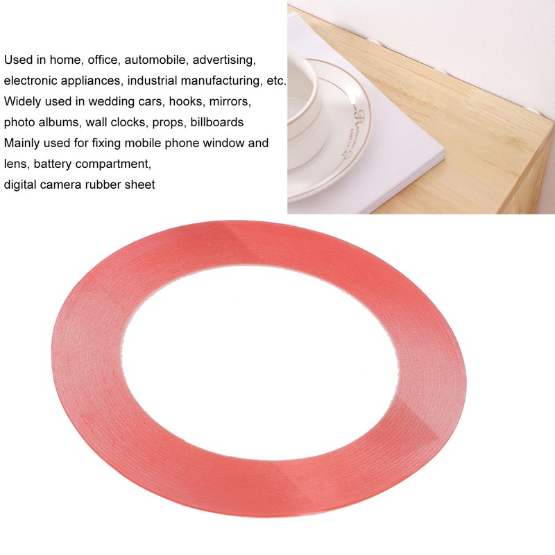 10 Pcs PET Double Sided Tape Strong Viscosity Waterproof Firm