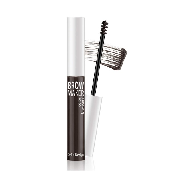 Belor Design Browcara Brow Maker Fixing Gel, Color 11 Brunette