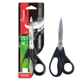 Maped Eco-Friendly Recycled Scissors, Adult, 7 Inch, Right Handed (498149)