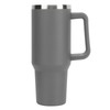 40oz Stainless Steel Vacuum Insulation Water Mug with Handle Straw