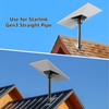 FLNKZEM Starlink Gen3 Pipe Adapter, Starlink Pole Mount, Starlink Mounting
