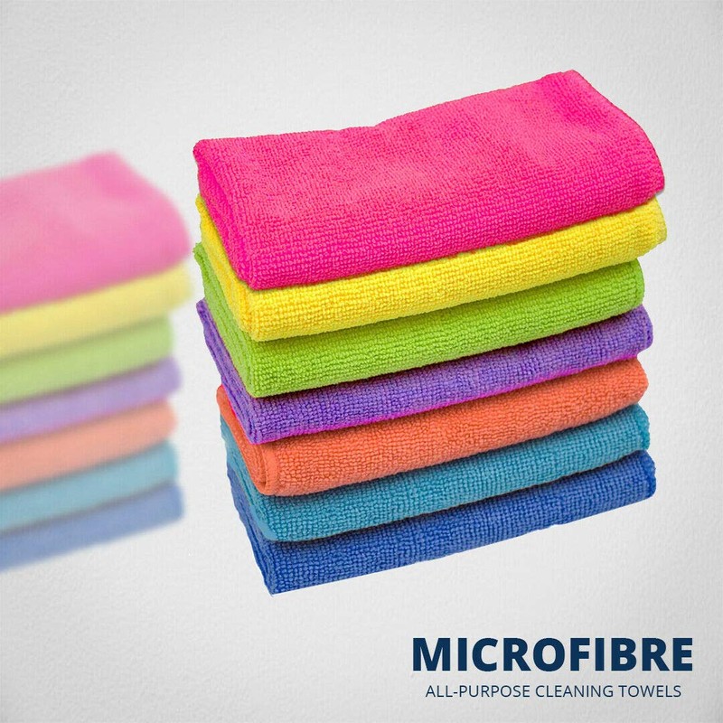 Microfiber Cleaning Cloth Fast Absorbent Easy Clean Kitchen Cloth Multi