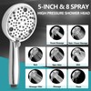 Replacement 5" Dual Shower Combo Faucet Tub Trim Kit for