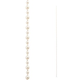 Raz Imports Pearl Garland, 72-inch Length, Plastic, Christmas, Home Décor