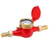 MEASUREMAN 3/4" Non-Pulsed Multi-Jet Gallon Hot Water Meter Heavy-Duty Brass