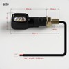 evermotor Mini 12V Motorcycle LED Indicators E24 E-mark Rectangle Motorcycle