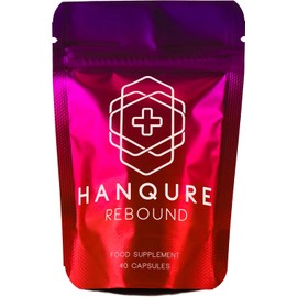Hanqure Rebound, Includes Vitamin B1, B6, B12, & C, Magnesium + Rosemary Leaf Extract | Food Supplement, 40 Vegan Capsules, Made in The UK