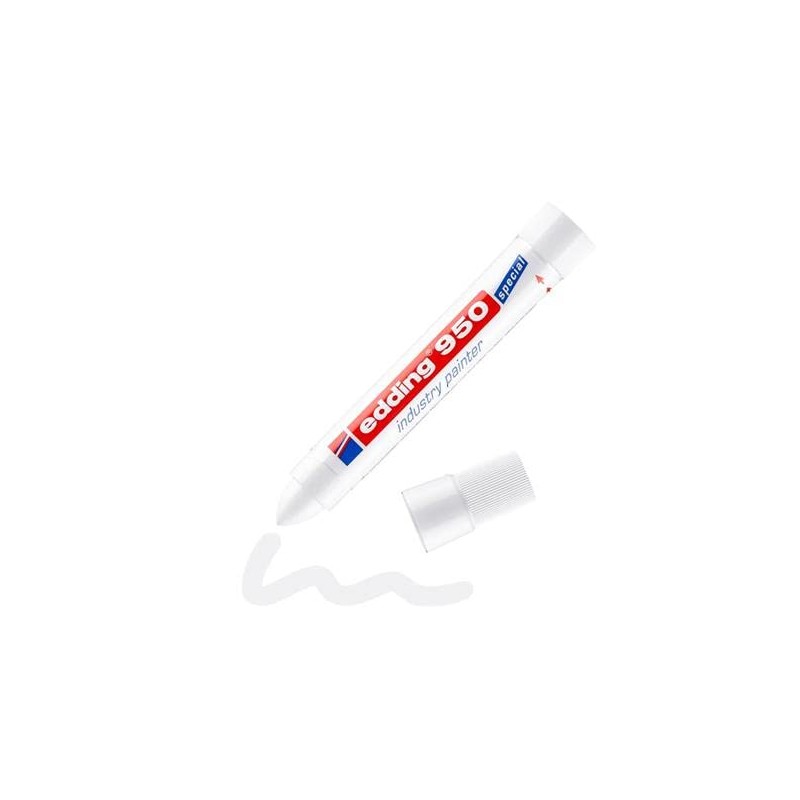 edding Special Marker 950, 10 mm, White 10 mm