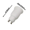 DZYDZR 10pcs GU10 to E26/E27 Edison Base Lamp Bulbs Sockets