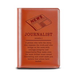 Journalist Gift Journalist Definition Faux Leather Notebook Inspiration Gift Reporter Gift Appreciation Gift Writing Journal (Journalist definition CA)