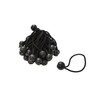 9" Bungee Balls BLACK (50 Pack)