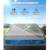 ALFIOT Solar Pathway Lights Outdoor,2 Pack Bright Solar Lights Outdoor,IP65