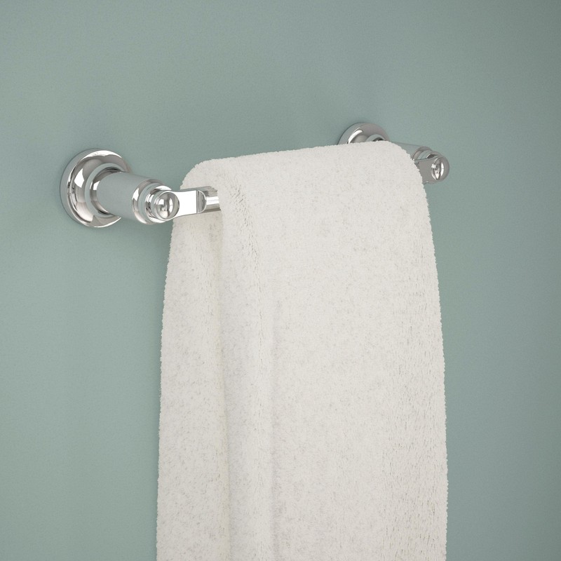DELTA 73508 Saylor Bath Hardware Towel bar, Polished Chrome