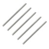 Pocoxll 5 Pcs 304 Stainless Steel Fully Threaded Rod, Right