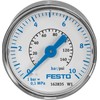 Ma/40/10 1/8 Inch/EN (162835) [Bar] Manometer Gauge Range: 0 to 10 bar en with 1