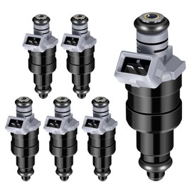 GPMMWPG Set of 6 Fuel Injectors Compatible with Jeep for Wrangler 1997-1998,for Grand Cherokee 1997-1998, for Cherokee 1996-1998, for TJ 1997-1998,RL030778AB FJ682