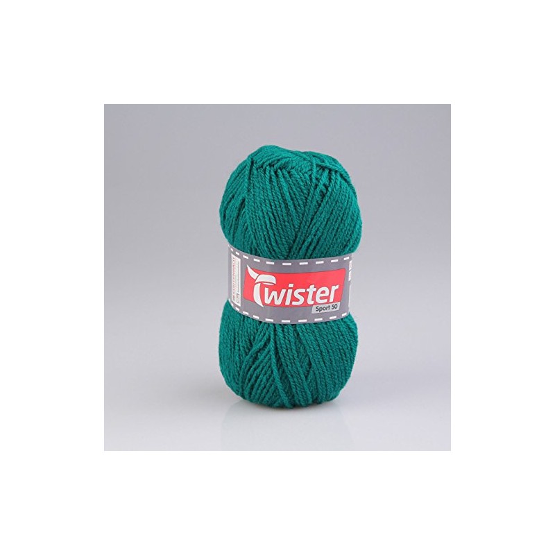 Roller Wool TWISTER Sport Plain Green 50 g