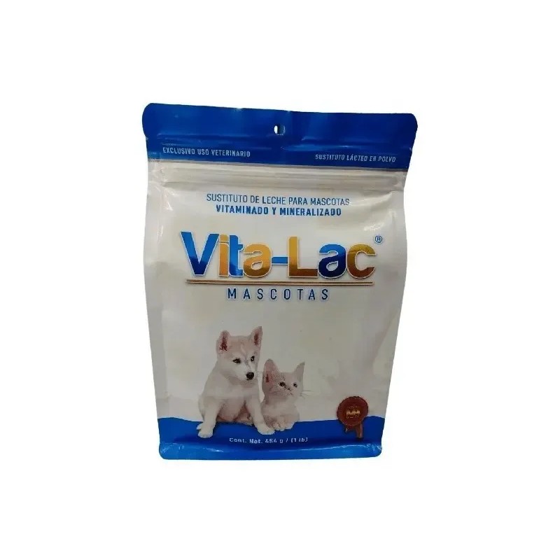 VMA VITA-LAC Sustituto de Leche Cachorros y Gatitos 454g