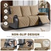 TAOCOCO 100% Waterproof Recliner Sofa Cover, Non Slip Split Couch