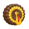 SpinningLeaf Thanksgiving Turkey Sandwich Cookie Chocolate Candy Mold