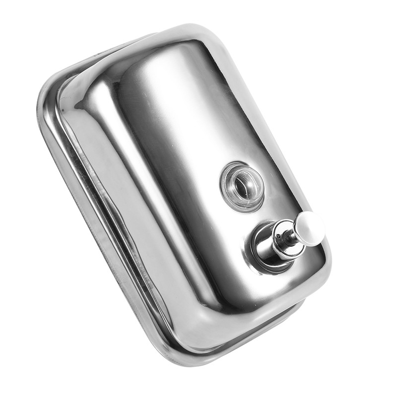 500ml Stainless Steel Pump Shower Shampoo Box Liquid Soap Lotion