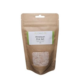 Caley's Apothecary Himalayan Pink Salt Coarse, 2-5mm, Natural, Resealable Pouch (250g)