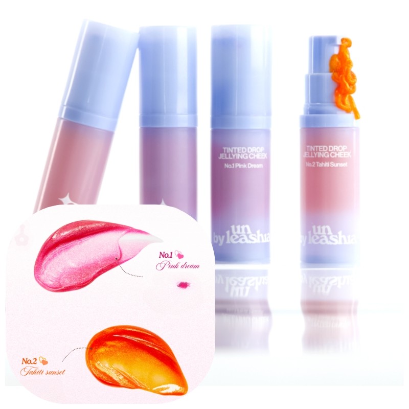 A By UNLEASHIA Tinted Drop Jellying Cheek 5.2g, Shade:#01 Pink