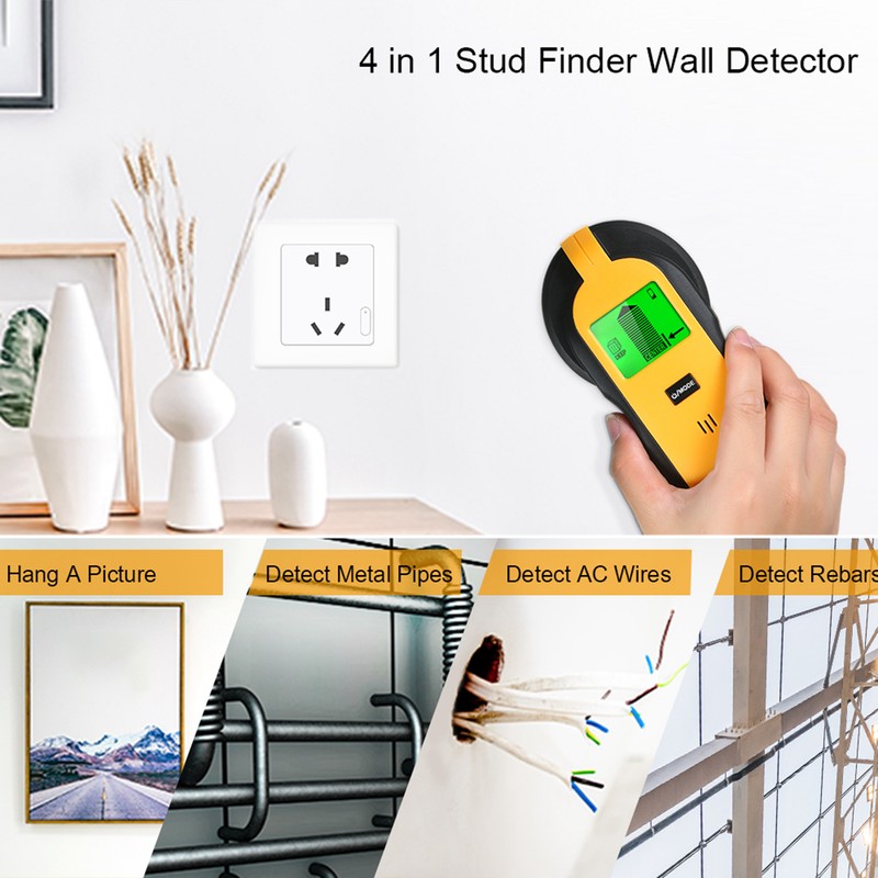 Stud Finder Sensitive Auto Calibration LED Display Screen 4 in