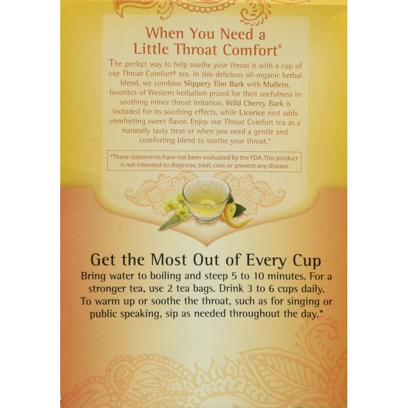 Yogi Tea Throat Comfort - 16 Tea Bags