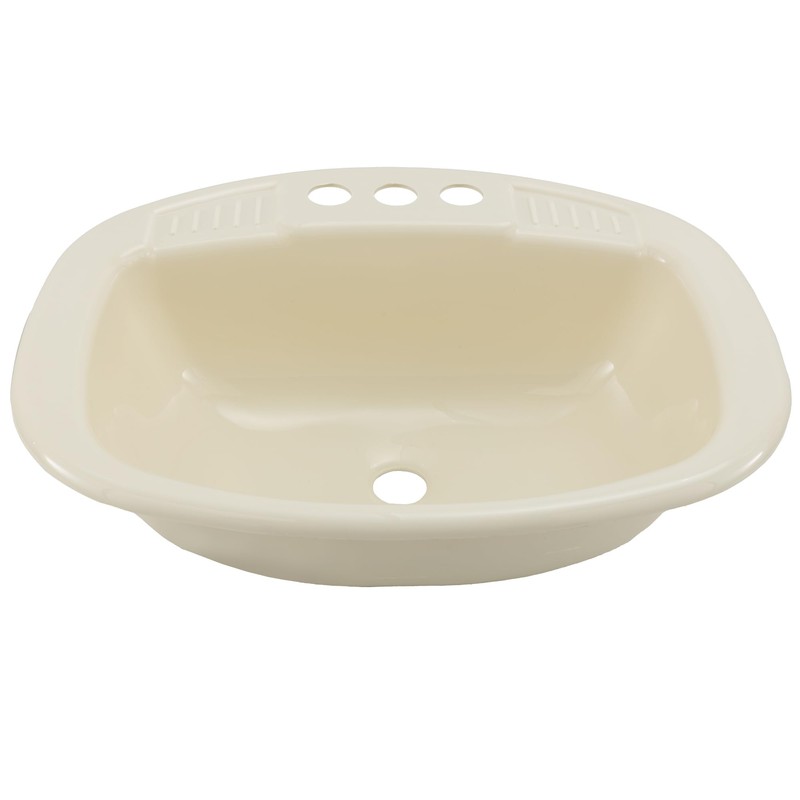 Tough Grade Single Bowl Sink | Bathroom Sink | White