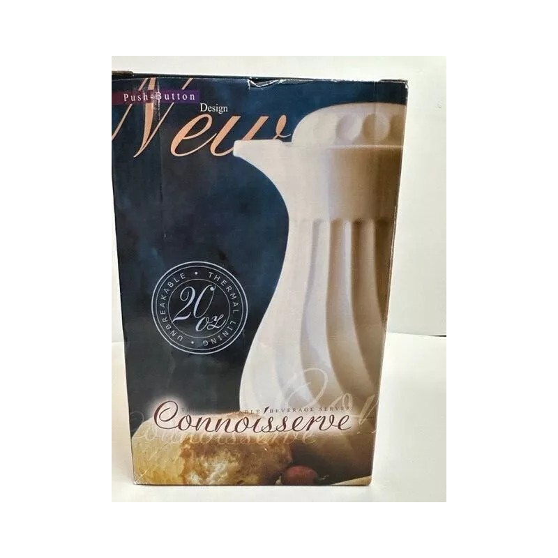 Hormel THERMAL CARAFE 20 oz. Capacity SWIRL DESIGN FOR HOT