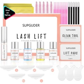 2024 Upgraded Lash Lift Kit for Perming,Curling and Lifting Eyelashes Semi-Permanent Salon Grade Supplies for Beauty Treatments Includes Eye Shields,Pads and Accessories