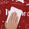 Yrendenge Christmas Tablecloth Red Tablecloth Washable Outdoor Tablecloth Rectangular Waterproof